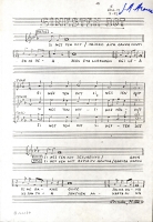 Partitura Sinisten dot (1976)